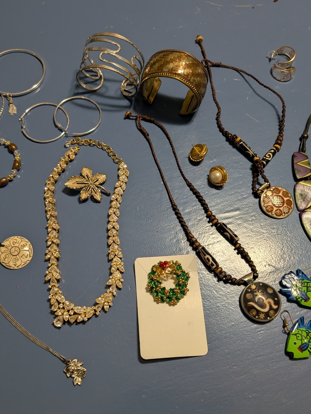 Pandora Bracelets And Lot Of Costume Jewelry